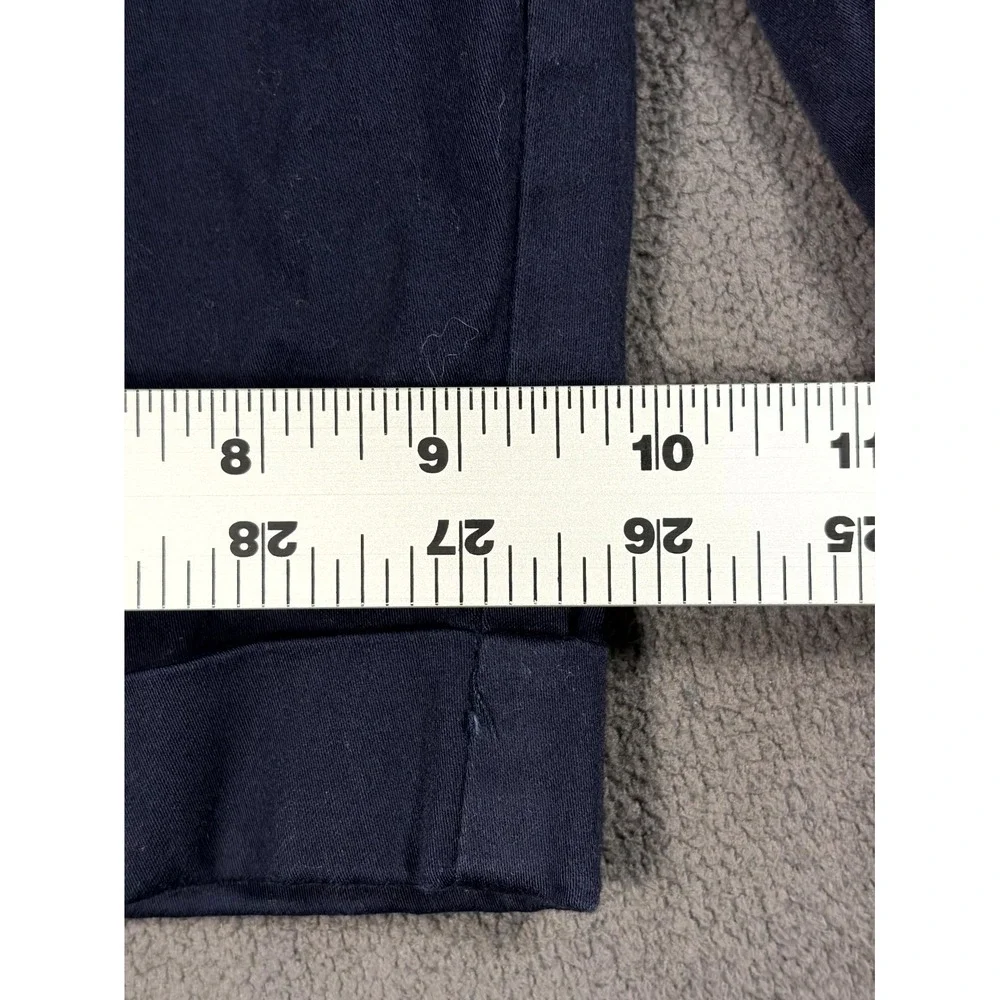 The Limited Drew Fit Cargo Shorts Women 12 Blue Cotton Stretch Flat Front Travel